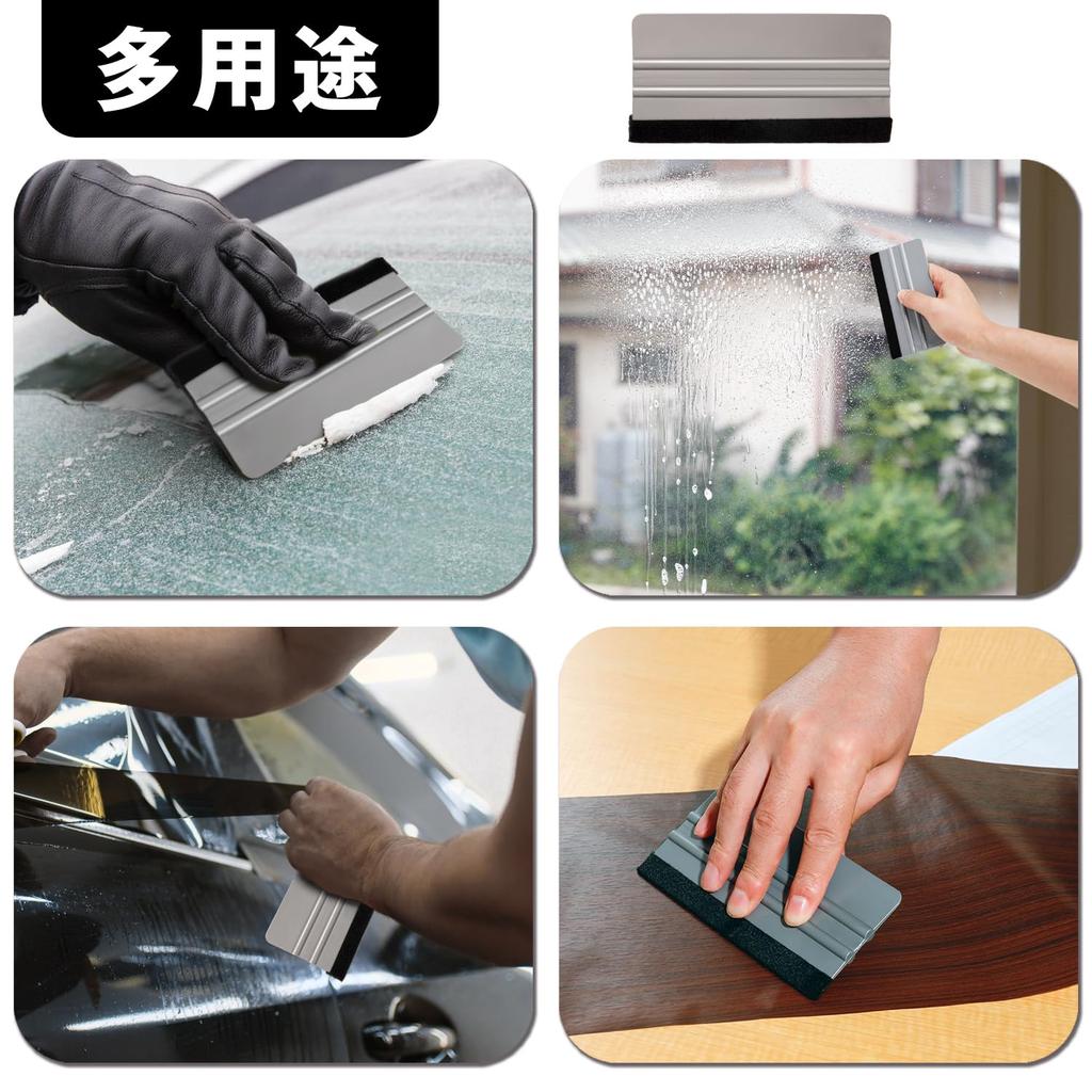 PROTEALL Squeegee Film Application Window Film Glass Car Scratch Resistant Rubber Squeegee Car Wrapping