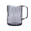 Nordic Geometric Transparent Wash Cup with Toothbrush Holder
