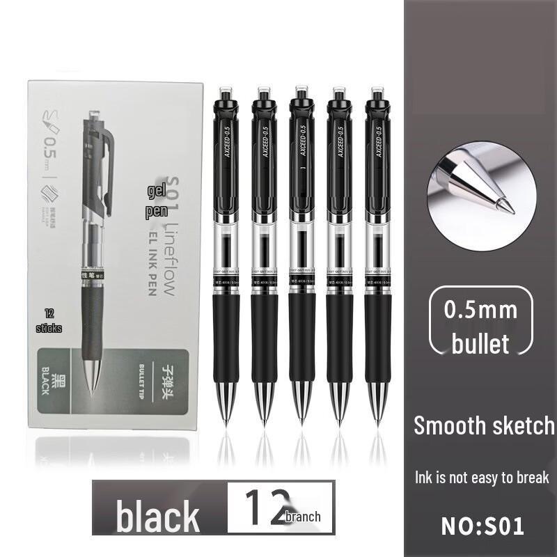 Nanluo 0.5mm Ret retractable Gel Pen