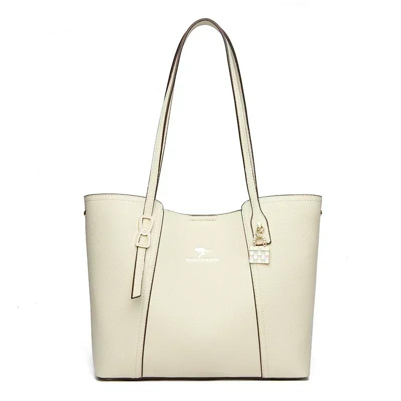 

Роскошная повседневная сумка-тоут для женщин, высококачественные мягкие женские сумки из плутониевой кожи, большие сумки через плечо, сумки через плечо