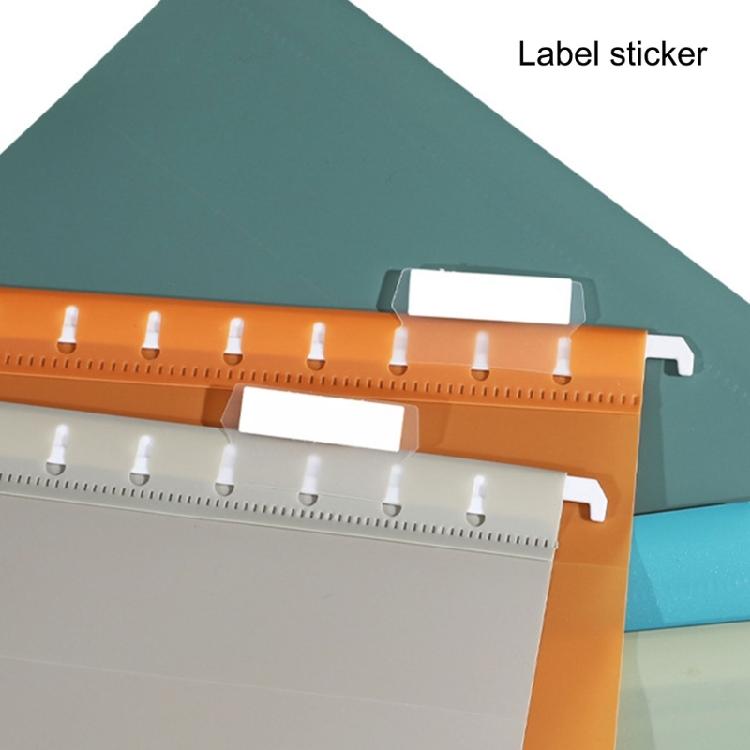 Adjustable Hanging File Folders Wall Mount File Holders with Sturdy Plastic Construction For Desk Cabinet Wall Mounting