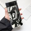 Mountain Bike Cycling Art Fashion Phone Case For Samsung Galaxy Z Flip 3 4 5 6 7 Hard Folding Z Flip4 Clear PC Cover Gift