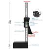 Digital Height Gauge 0-150mm for Woodworking and Scribing