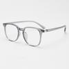Black TR90 Computer Glasses Anti Radiation Big Square Eyewear Blue Light Blocking Reading Glasses for Women Men