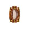 Coach Rogue 11 Solid Color Carriage Tag Pebble Leather Square Shoulder Crossbody Mini Bag Women bags Orange-Yellow CI808-B4SZ9