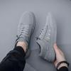 Fashion Non Slip Casual Shoes for Men Lightweight Plain Gray Sneakers In Promotion Legitimate 2025 Trend Designer Luxury Work Man Shoe