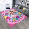 Russian animation Masha and the Bear Fairy Tale Cartoon Carpet Soft Home Living Room Bedroom Door Mat Outdoor Picnic Ground Mat rug T4