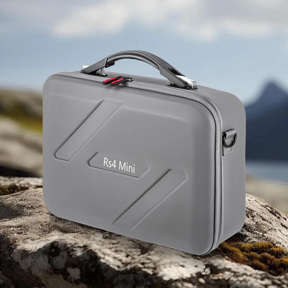 For DJI RS4 Mini Carrying Case PU Portable Storage Bag Shockproof Anti-Scratch for DJI RS 4 Mini Handheld Stabilizer Accessories