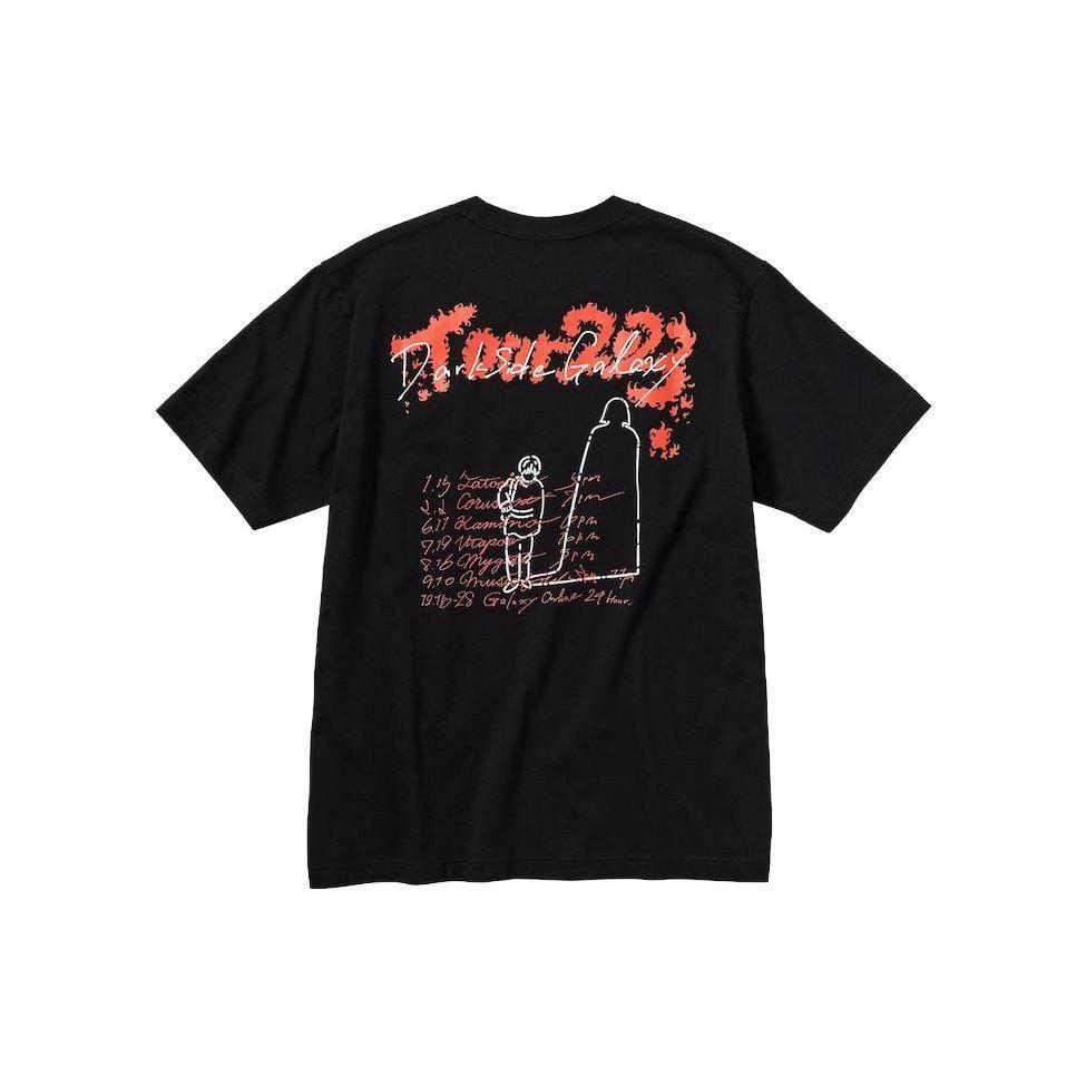 Uniqlo X Disney Collaboration SS23 Star Wars Darth Vader Graphic Short Sleeve T-Shirt Unisex Tops Black 463095-09