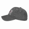 Yuno Gasai By Mirai Nikki Washed Denim Cap Casual Baseball Caps Adjustable Hat Summer Unisex Baseball Hats
