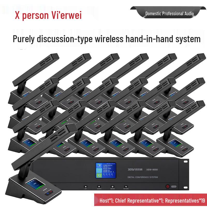XEW-8000 Series Professional Digital Wireless Conference Microphones (CN Version)