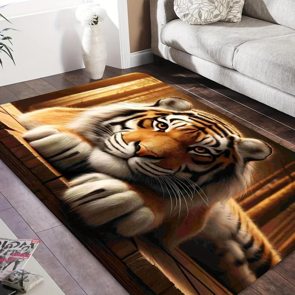 1ks Rohožky se vzorem fialových květin Kuchyňské koberce Protiskluzové Pop design Ložnicové koberce Koupelnová rohožka Koberec pro domácí dekoraci dřezu, prádelny