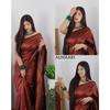 This Beautiful Saree Is Elegantly Decorated with Gorgeous Solid Jacquard Weave That Gives a Perfect Look To the Outfit.