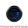2" 52mm Car Digital Turbo Boost Gauge PSI BAR Water Temp Oil Temp Oil Pressure Gauge Voltmeter EGT Tachometer Rpm Gauge Meter