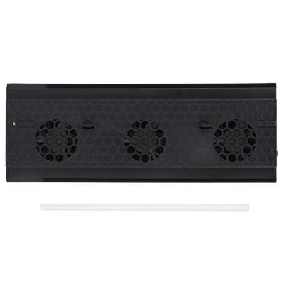 Cooling Stand Vertical Game Console Cooling Station with Light Bar for Xbox One X