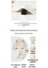 European-Style Velvet Cotton Baby Jumpsuit: Soft Long Sleeve Bodysuit for Newborns
