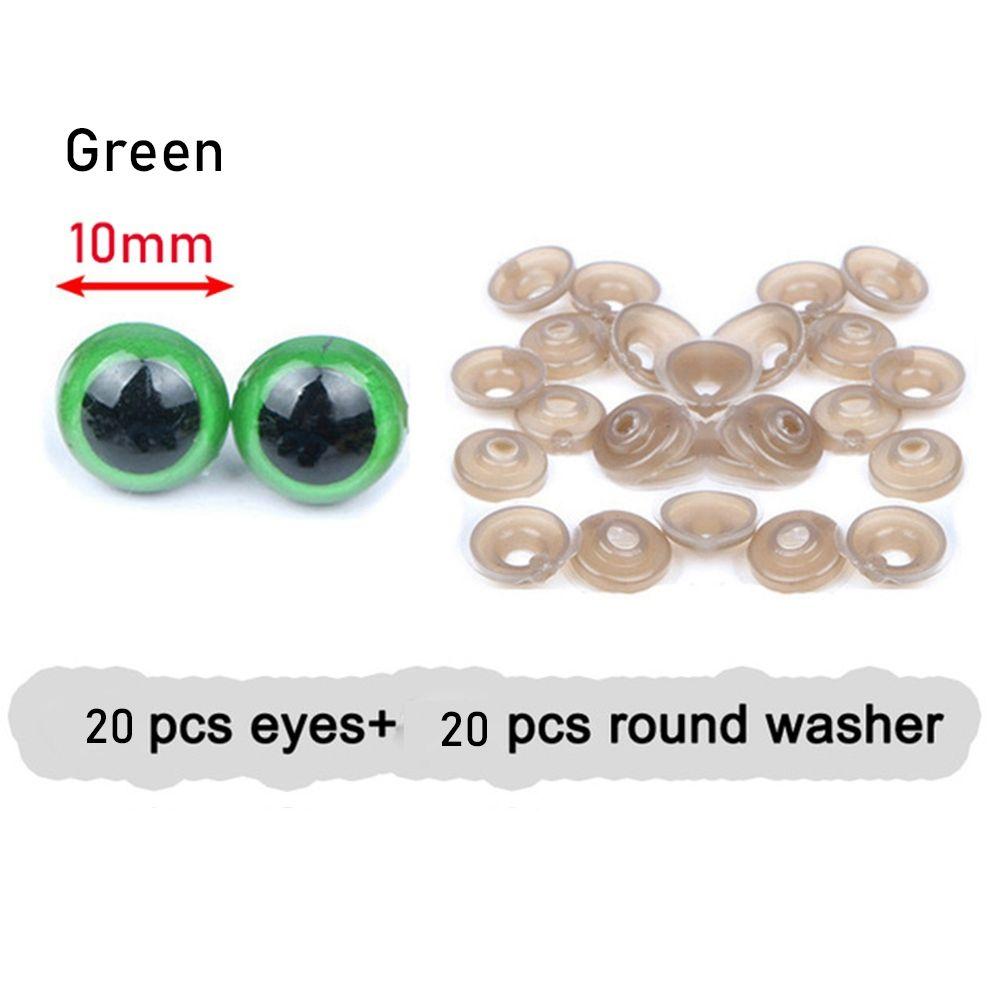 High Quality Stuffed Toys Parts Plastic Safety Eyes Crafts Bear Animal Accessories Puppet Crystal Eye Dolls DIY Tools