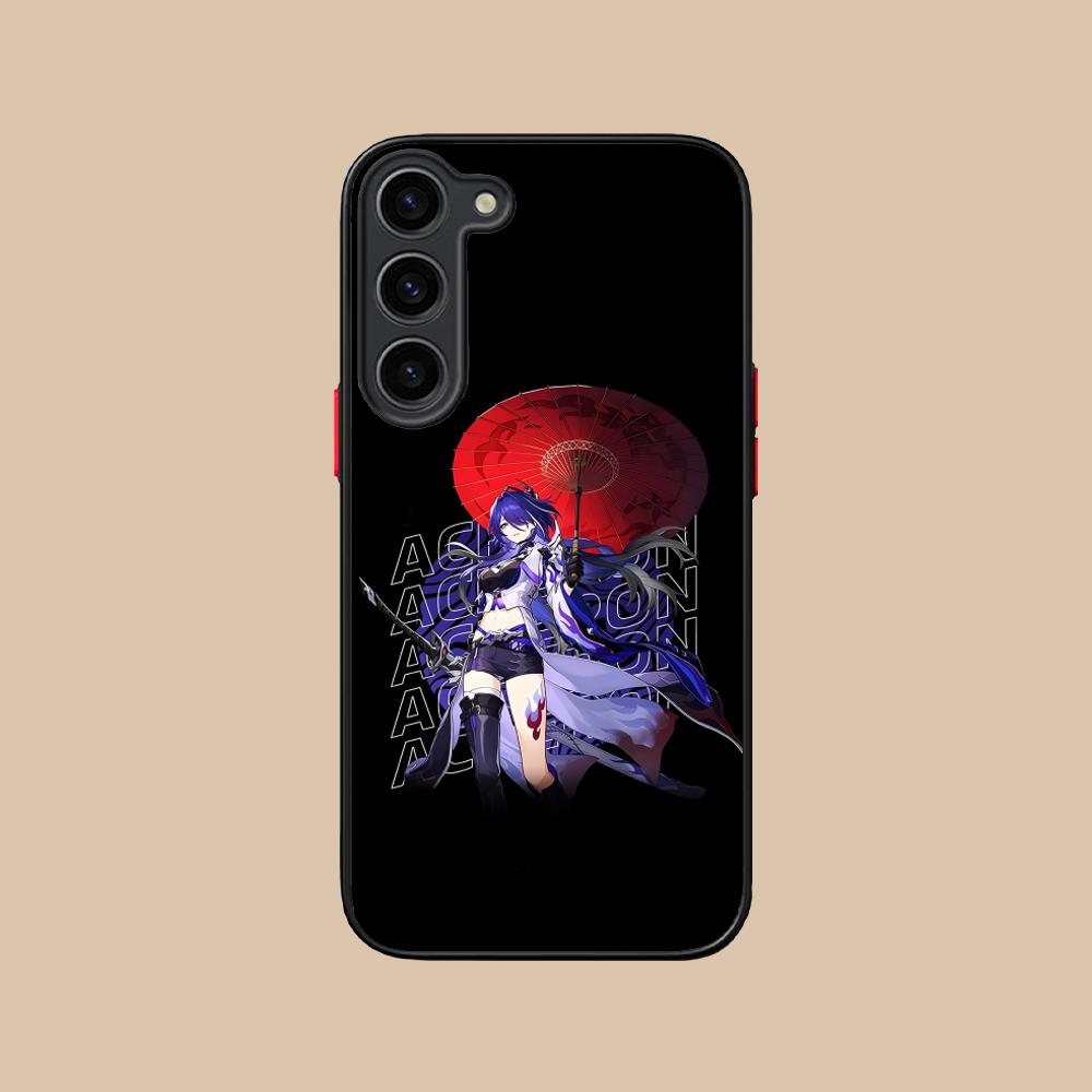 HSR Acheron Silicone Mobile Phone Case for Samsung Galaxy S26 S25 S24 S23 S22 S21 Plus FE Ultra Colorful Cover