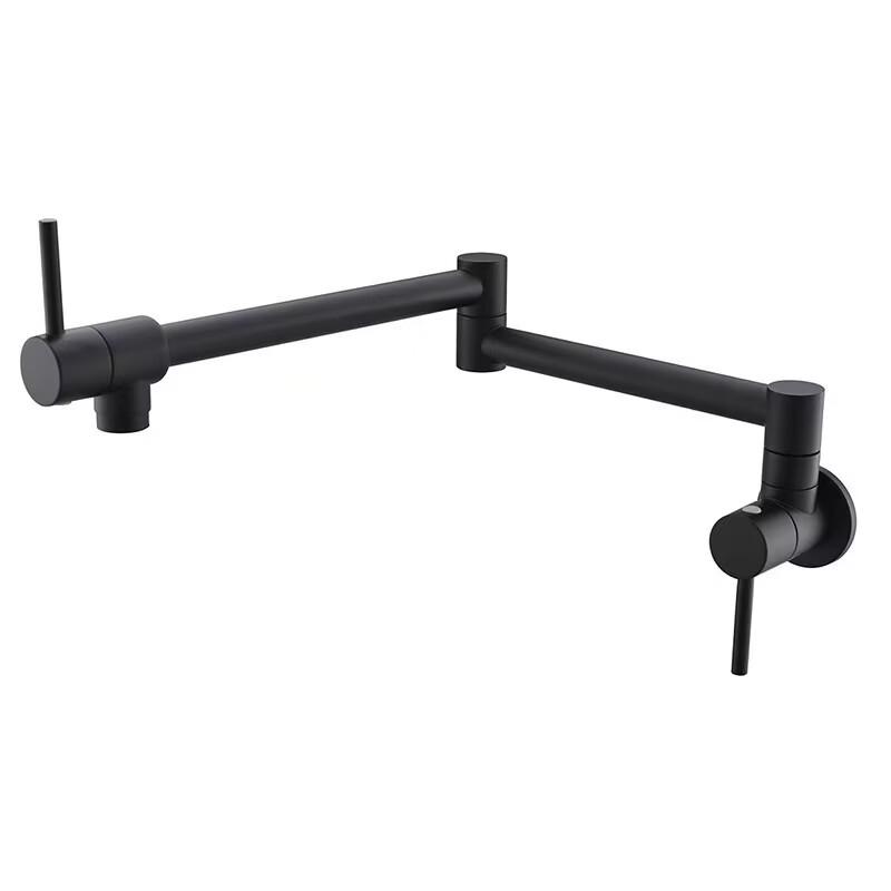Folding Wall-Mounted Stainless Steel Single Cold Faucet
