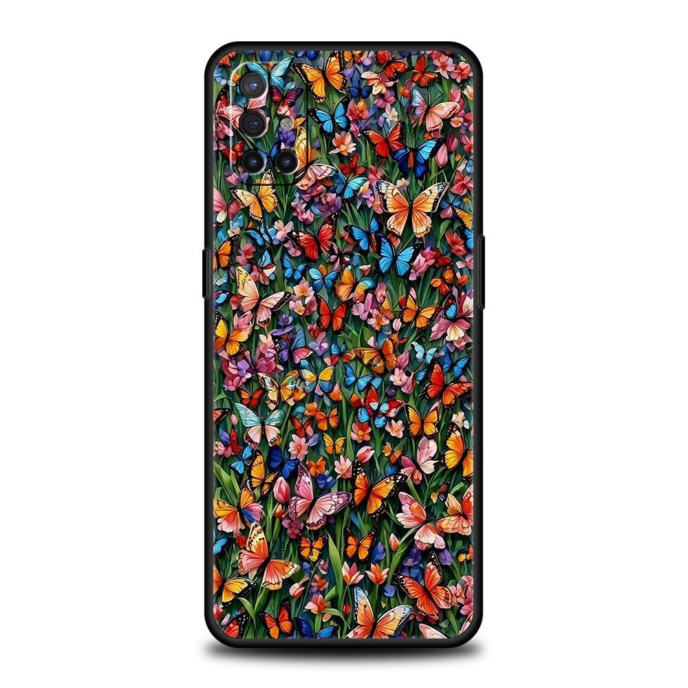 

Phone Case For Oneplus 13R 13 12 10T 11 R10 Nord N100 N200 N10 9 9R CE 2 3 Z Pro Lite 5G Soft TPU Cover Butterfly Design Fundas Nord N10 5G