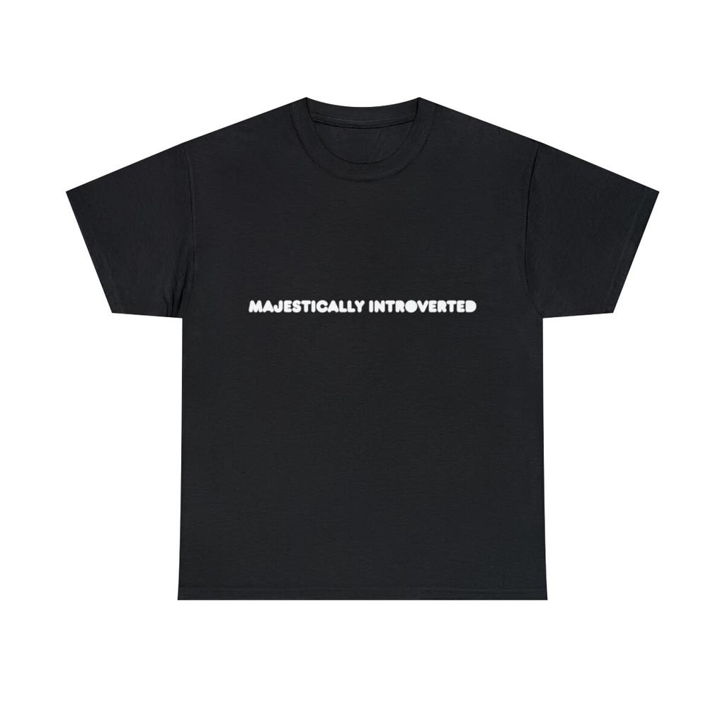 T-shirt Grafica Maestosamente Introversa