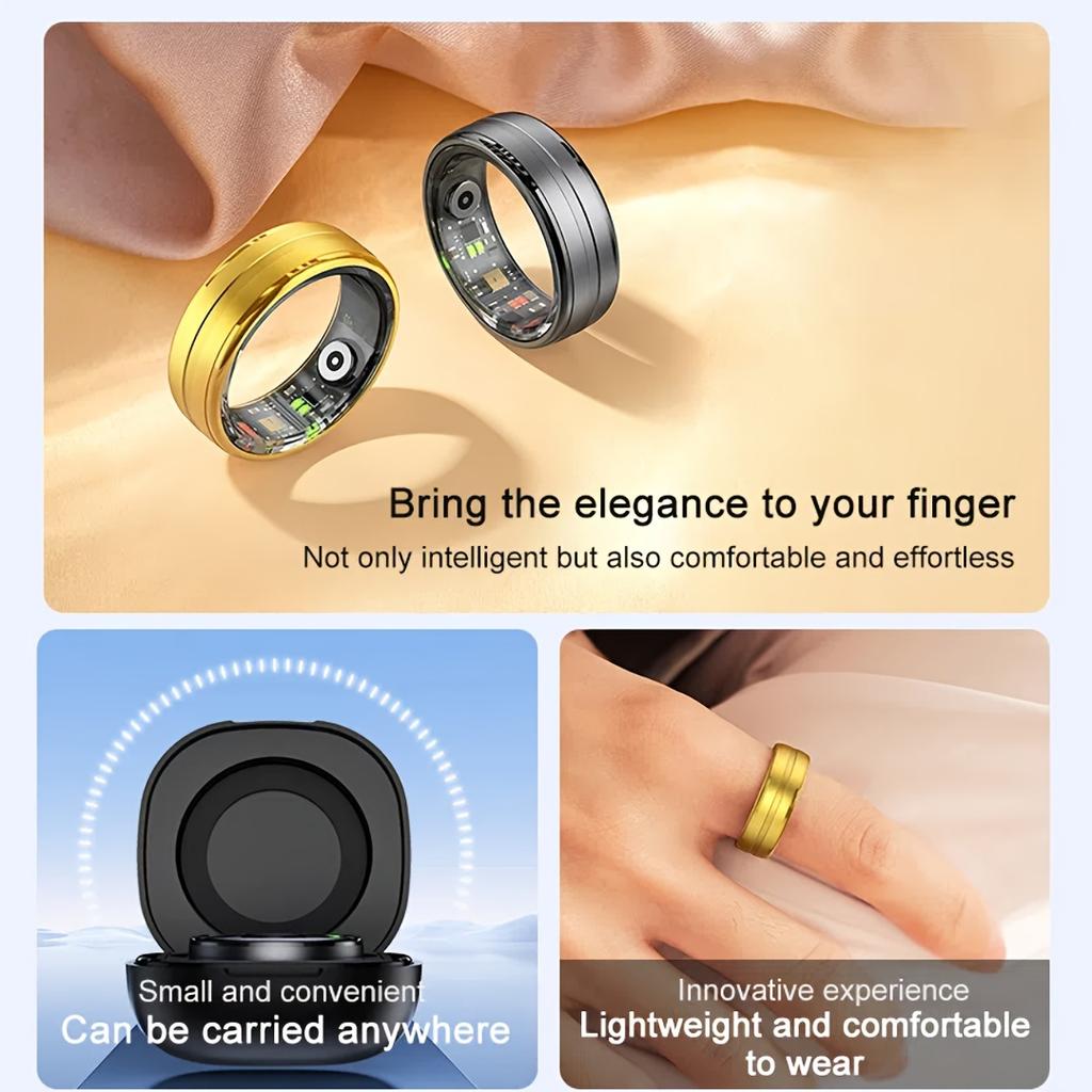 Couple Smart Ring, Activity Tracker, Heart Rate Sensor, Sleep Analysis Record, Couple Gift