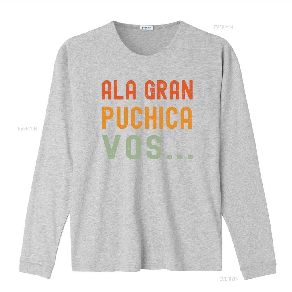 Ala Gran Puchica Vos T Shirt Stylish Guatemalan Guatemala Chapin Slang Print Vintage Washed Designer Clothes Comfortable