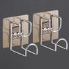 Yousheng 3/6/12Pcs Storage Hooks Basin Hanger Strong Load Bearing Easy To Install Removable Waterproof Bathroom Shower Hooks