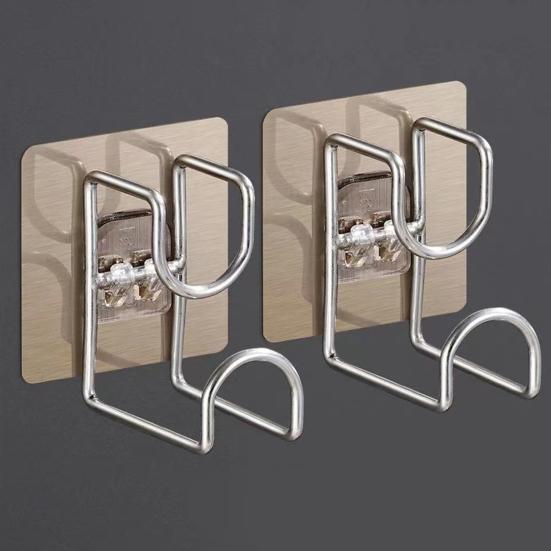 Yousheng 3/6/12Pcs Storage Hooks Basin Hanger Strong Load Bearing Easy To Install Removable Waterproof Bathroom Shower Hooks