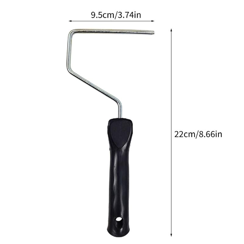 Small Foam Roller for Painting with Paint Roller and Tray for Wall Paints Home Decorating Tool Furniture Paint Roller