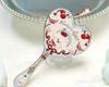Miroir de poche Fleur Sait Fraise Cupidon Fleur Sait Miroirs de Maquillage Miroir Vintage
