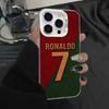 Ronaldo Portugal ist geeignet für Apple 16 Promax Handyhülle 15Pro 14 12 11 13 Neu XSMAX