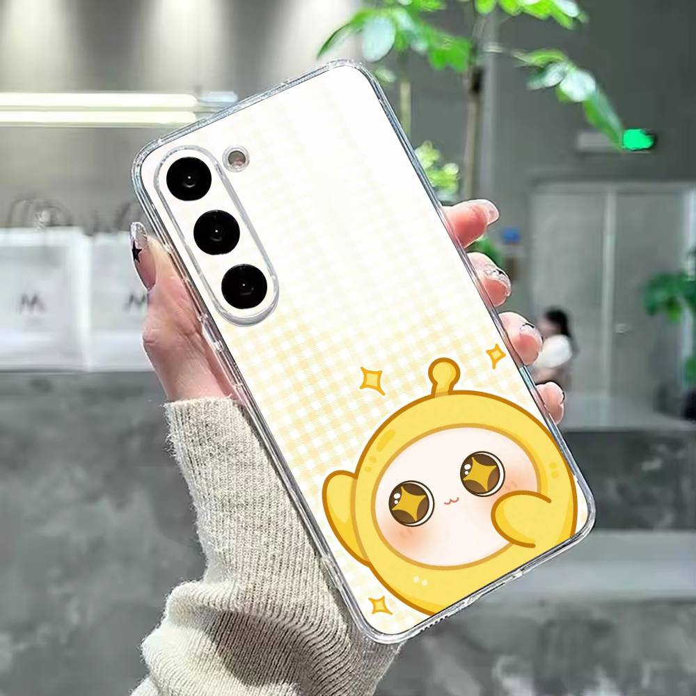 Cute E-Eggy P-Party Phone Case For Samsung Galaxy A91,80,73,72 ,71,53,52,32 ,31,22,21s,20,Transparent Case Samsung a12