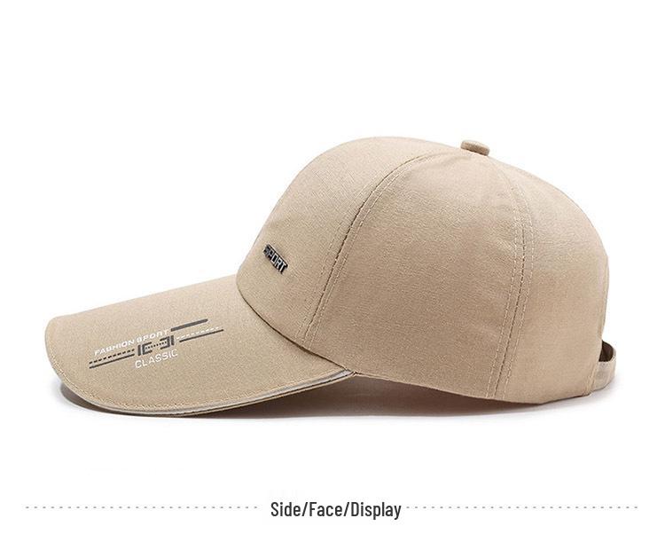 Men's Summer Duckbill Sun Protection Baseball Cap for Fishing