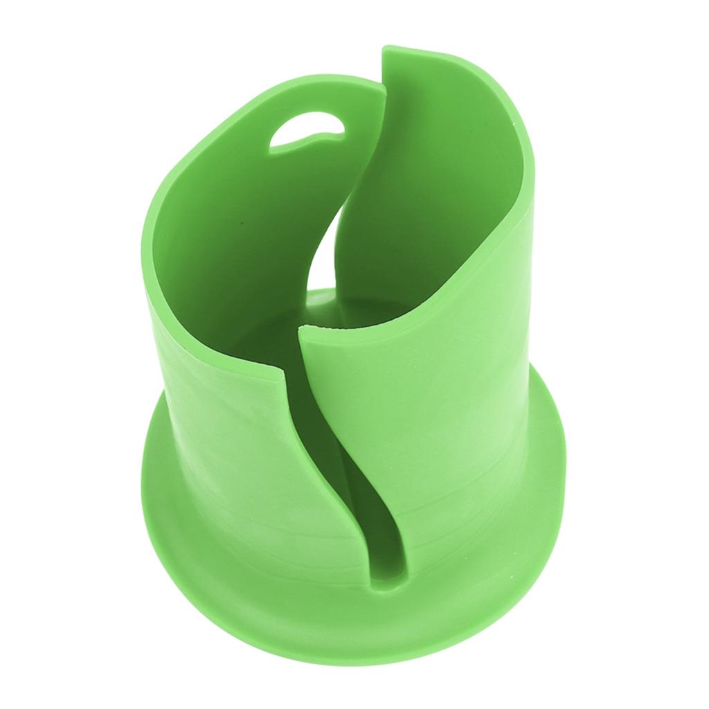 Kayak Drink Holder Multifunctional Anti Slip Easy to Install TPR Practical Paddle Board Cup Holder for Fishing Green