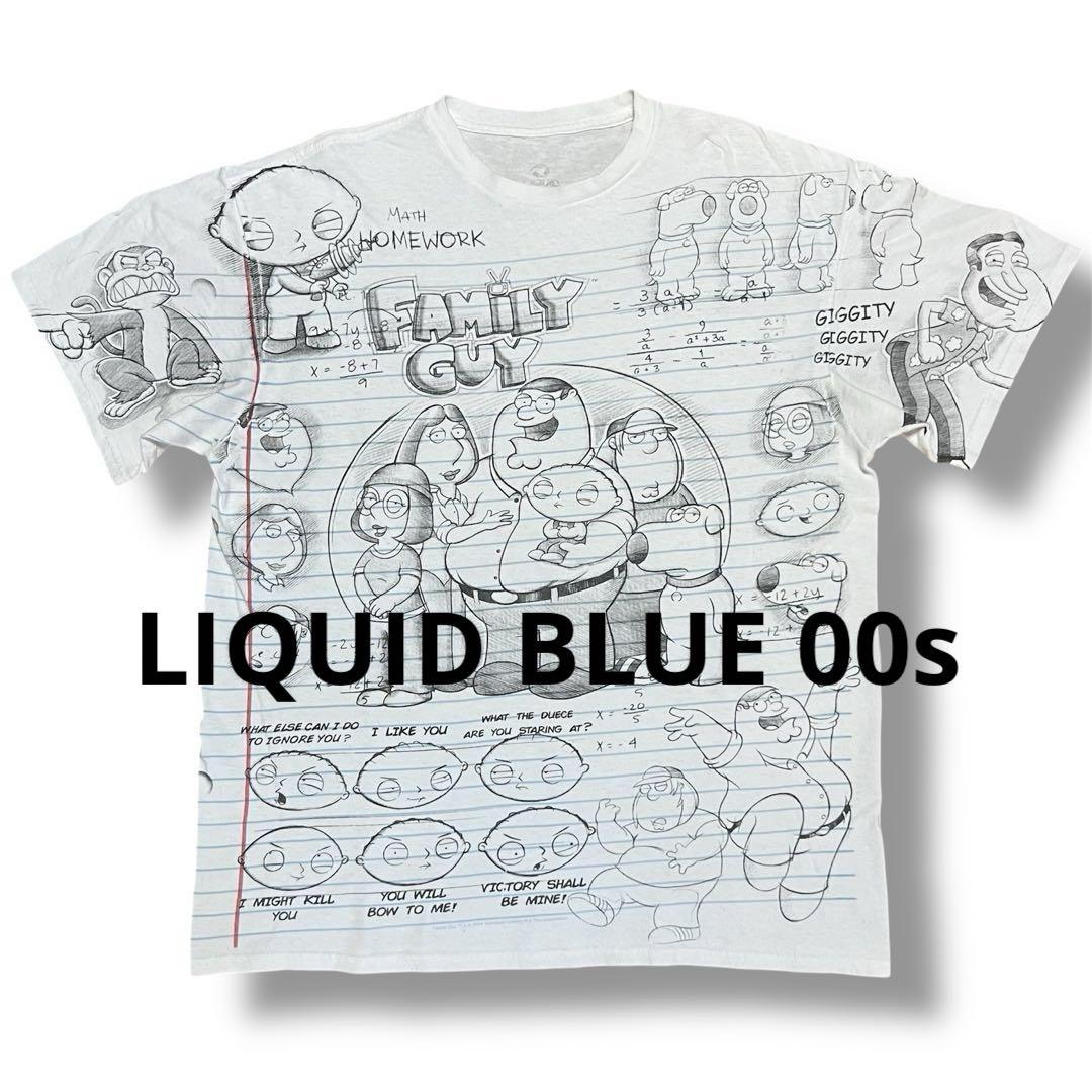 

[USED] Liquid Blue Family Guy T-Shirt 00s LIQUID BLUE Anime