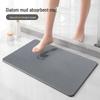 Diatoméjord Snabb-torkande Halkfri Badrumsmatta för Fötter