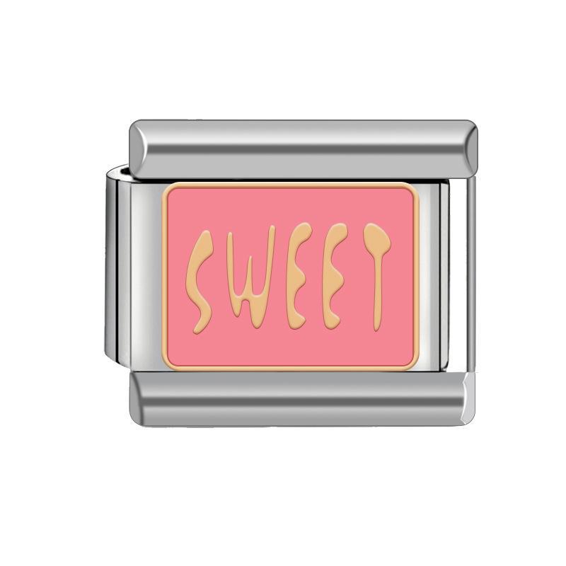 

9 мм DIY итальянский браслет из нержавеющей стали с подвесками для женщин BFH00010