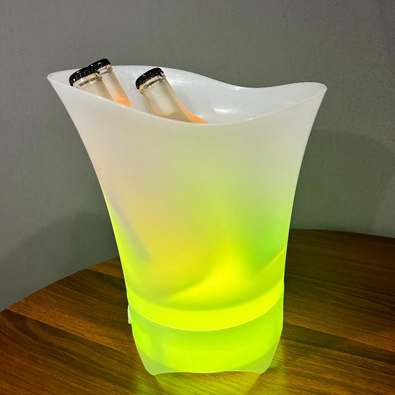 Portable LED Bluetooth Ice Bucket Speaker for Camping