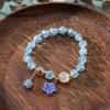 Fairy Daisy Popcorn Beaded Bracelet - Women's Elegant Handcrafted Jewelry