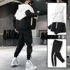 Men Tracksuit Casual Joggers Hooded Sportswear Jackets And Pants 2 Piece Sets Hip Hop Running Sports Suit