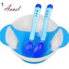 Smart Baby Suction Cup Training Feeding Bowl + Spoon + Fork Tableware Set