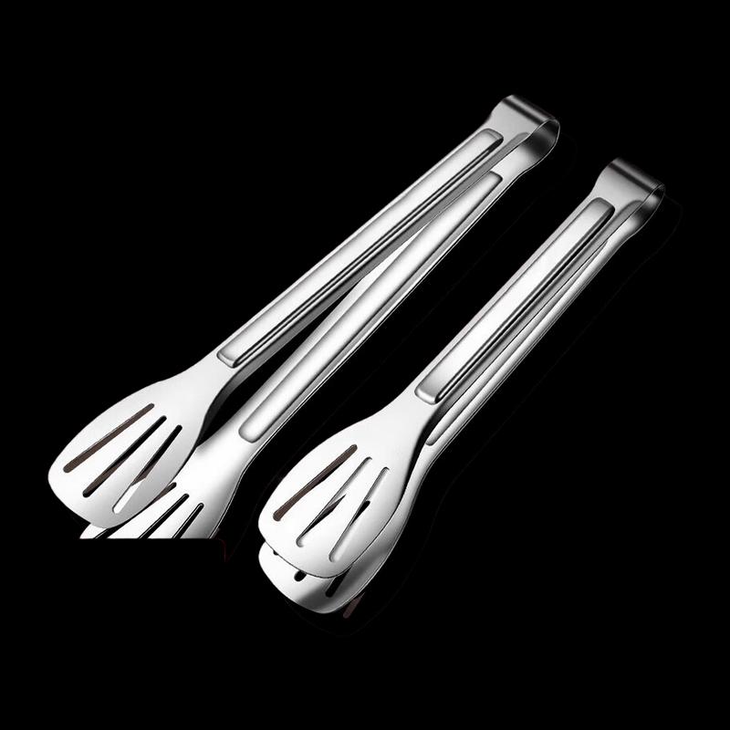 NHZHIW Stainless Steel Food Tongs