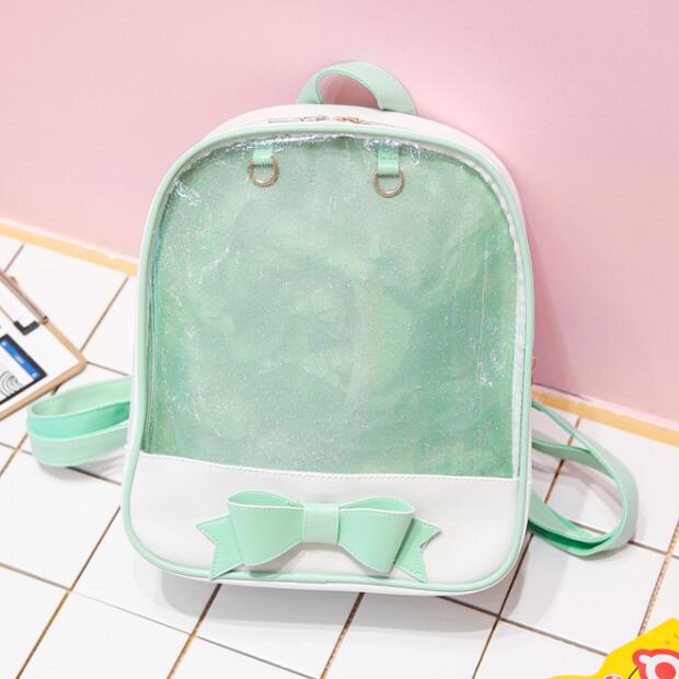 cute clear mini backpack