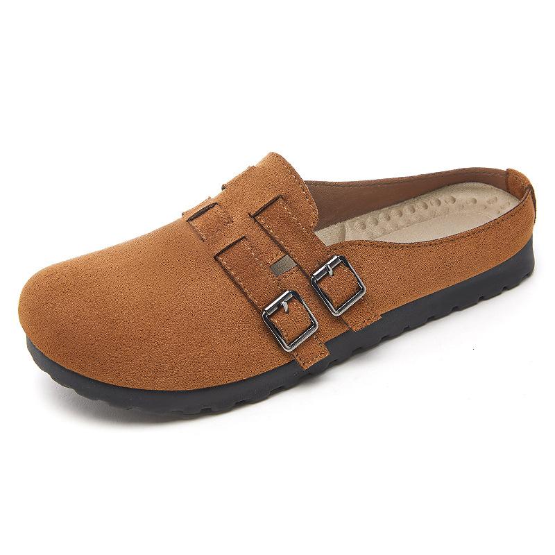 

Взуття жіноча нова мода взуття сумка голова половину перетягнути носити плоскі повсякденне взуття 41