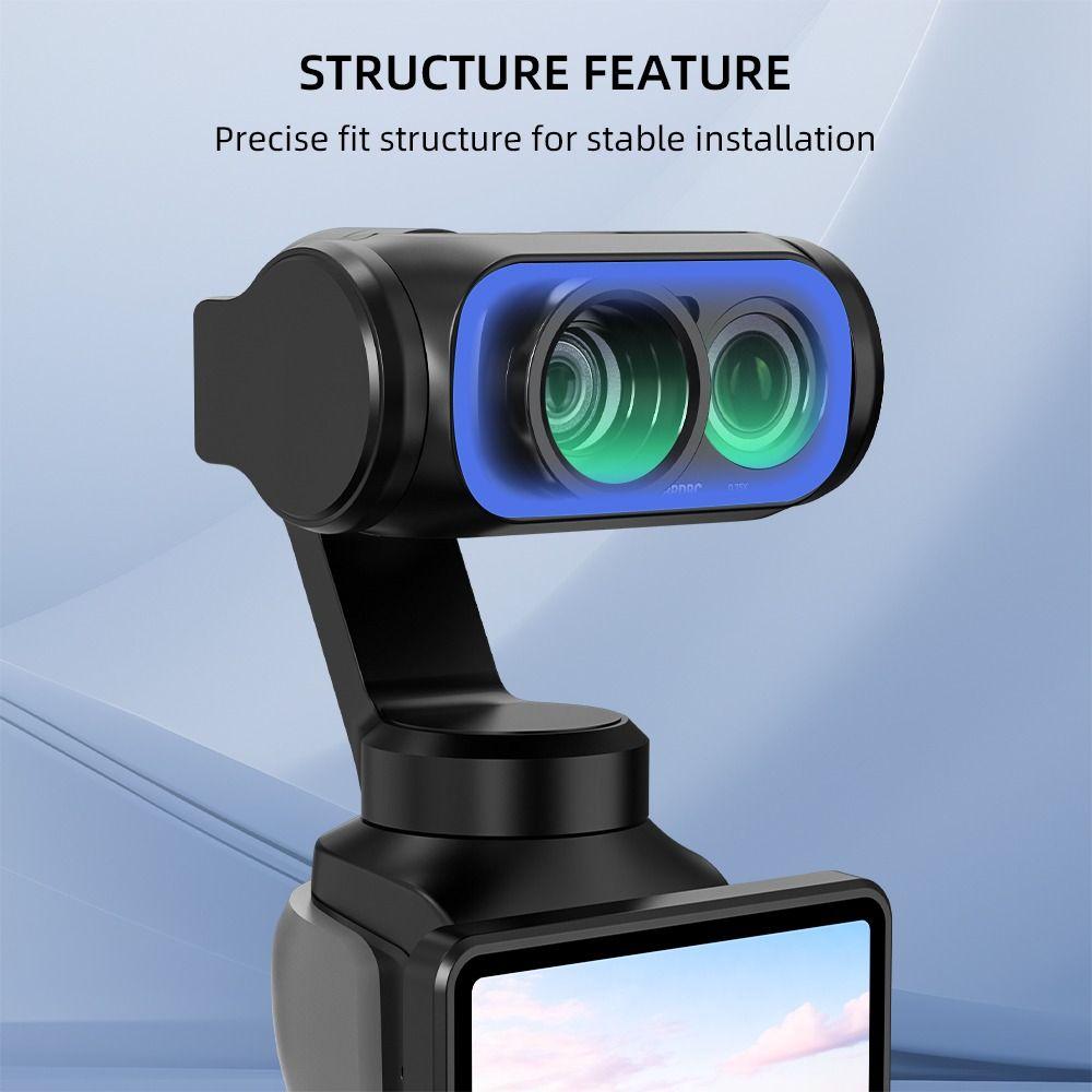 Obiettivo Grandangolare FOV a 115° per Accessori Fotocamera Gimbal Insta360 Luna Ultra