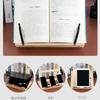 Wooden Rack Children's Notebook Stand Bookends Wood Buckle Kids Reading Rack Bookshelf Artifact Anti-myopia Shelf Book Stand