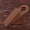 2PCS Shock Absorber Door Stop Rubber Hook Door  Wedge Portable Door Stopper  Floor