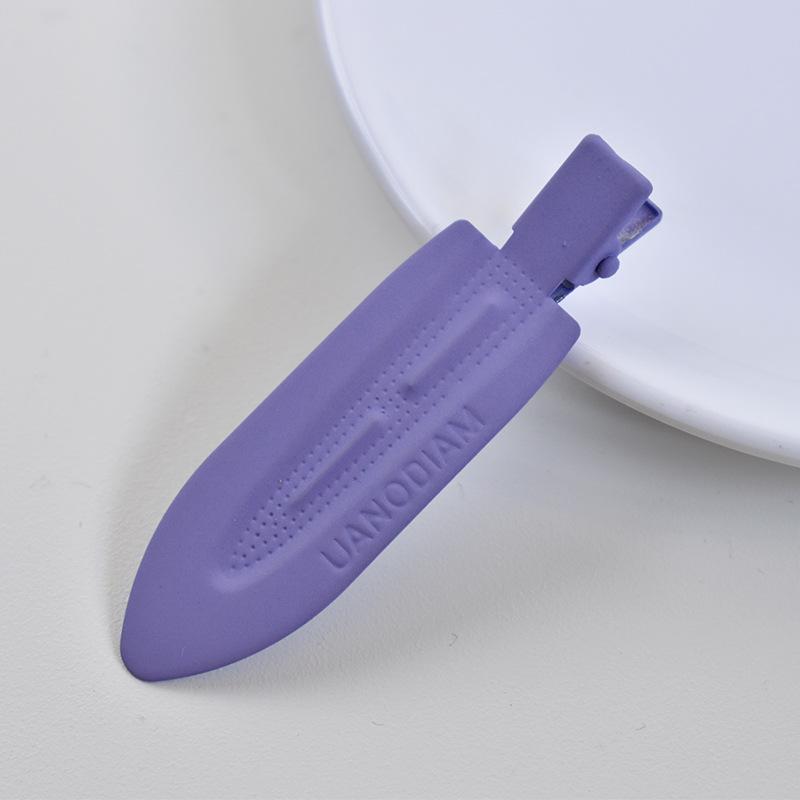 Japanese & Korean Style Seamless Metal Hairpin - Frosted Women's Bangs Side Clip