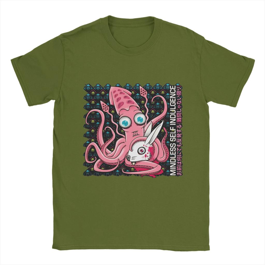 Novelty Mindless Self Indulgence T-Shirt Men Round Collar Cotton T Shirt  Short Sleeve Tees Summer Tops